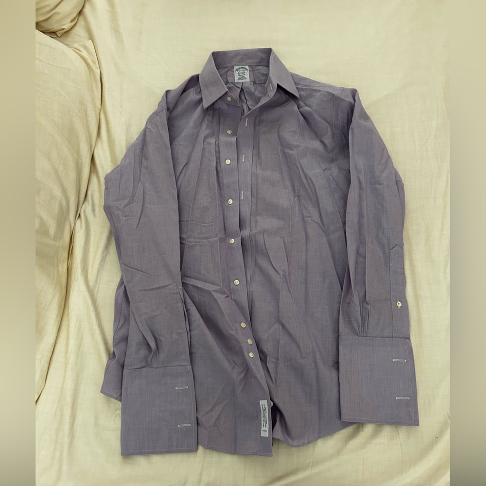 Brooks Brothers French Cuff Button-Down Dress Shirt